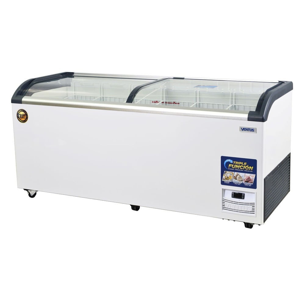 Conservadora Vidrio Semicurvo CTV-720Q PRO Ventus - Imagen 2