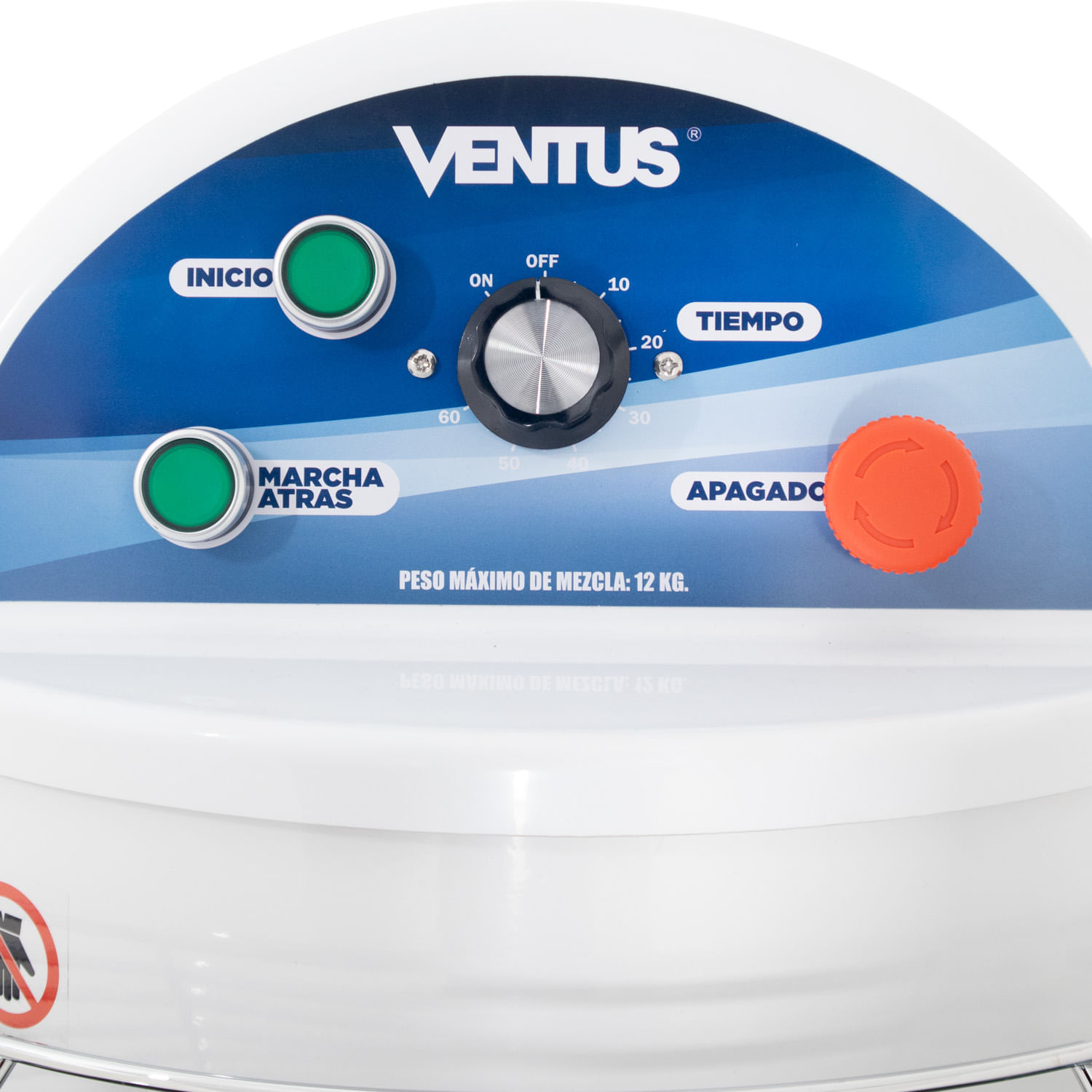 Amasadora Industrial 12 Kgs Con Timer VAM-30T Ventus - Imagen 5