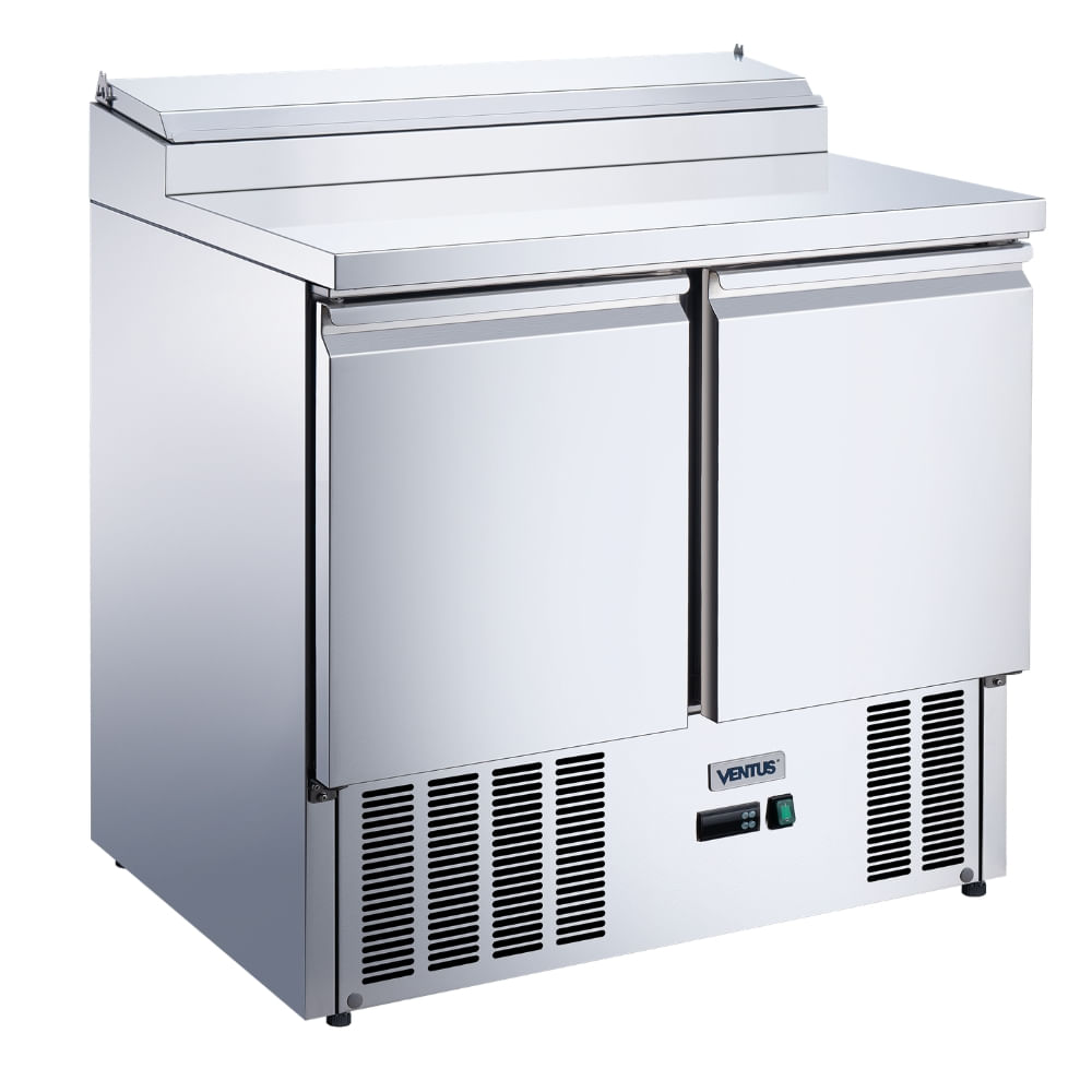 Mesón Saladette 2 Ptas Cubierta Acero Inox VMRSL-370 BENEFIT S/S Ventus - Imagen 3